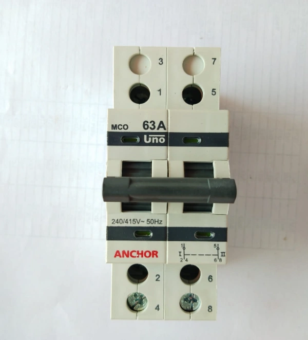 Anchor ANCHOR UNO MCO DP 63A , WHITE  - 63A, White, 6 Month
